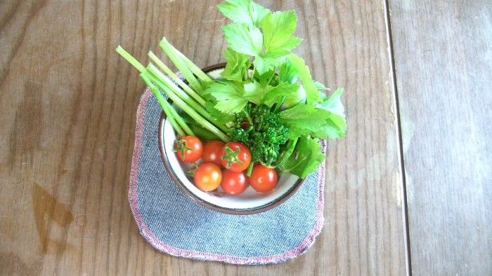 Soup- celery -salad